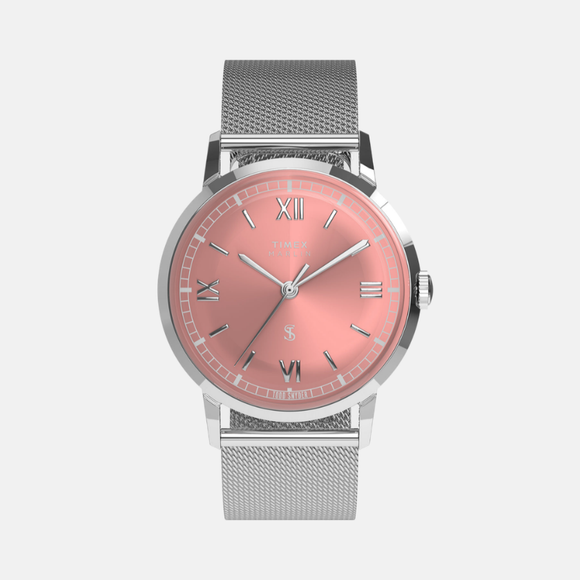 Relógio Marlin Mesh, €179,95, Timex com Todd Snyder, em ambos os sites.