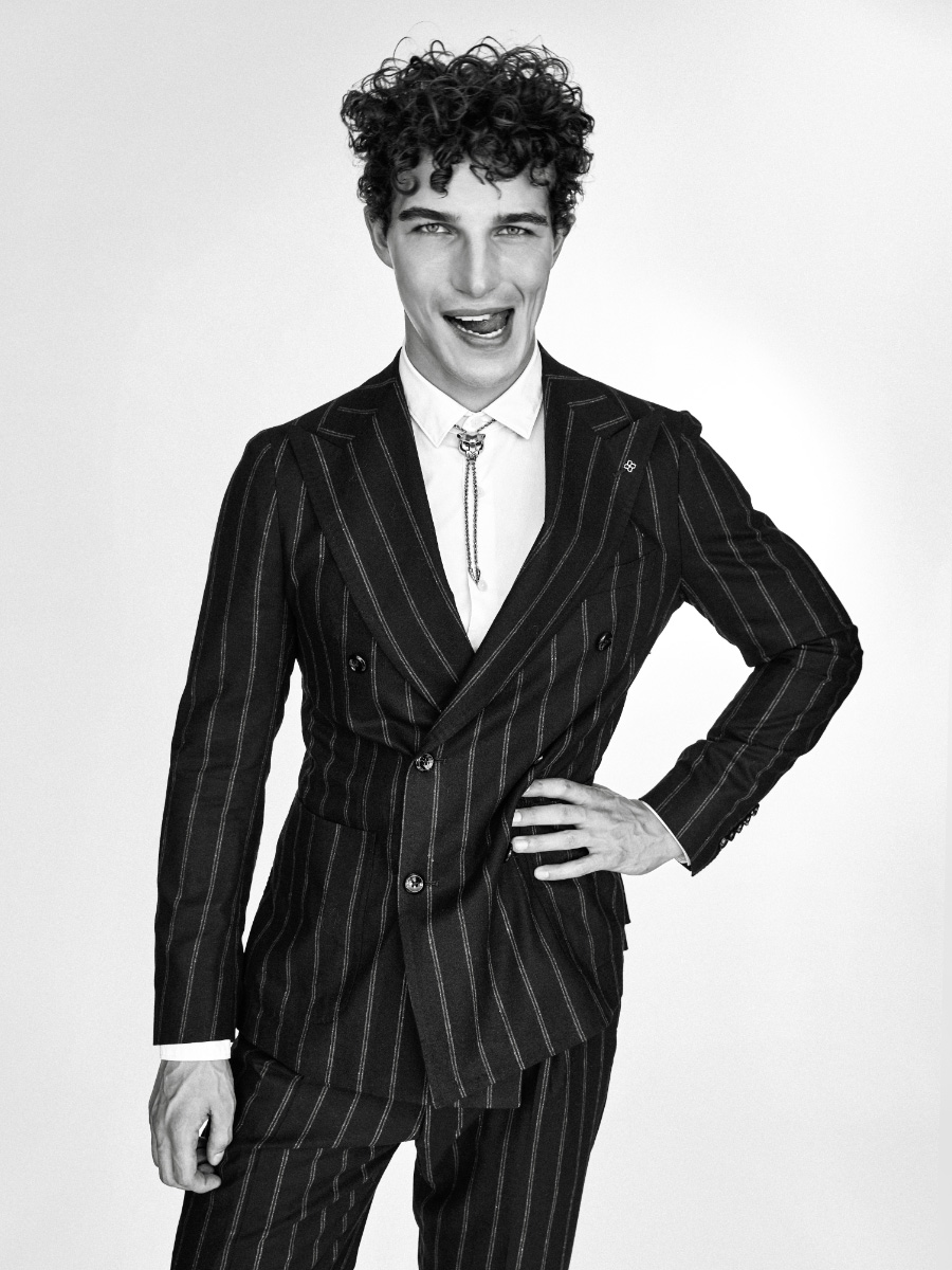 Full look, PRADA. 