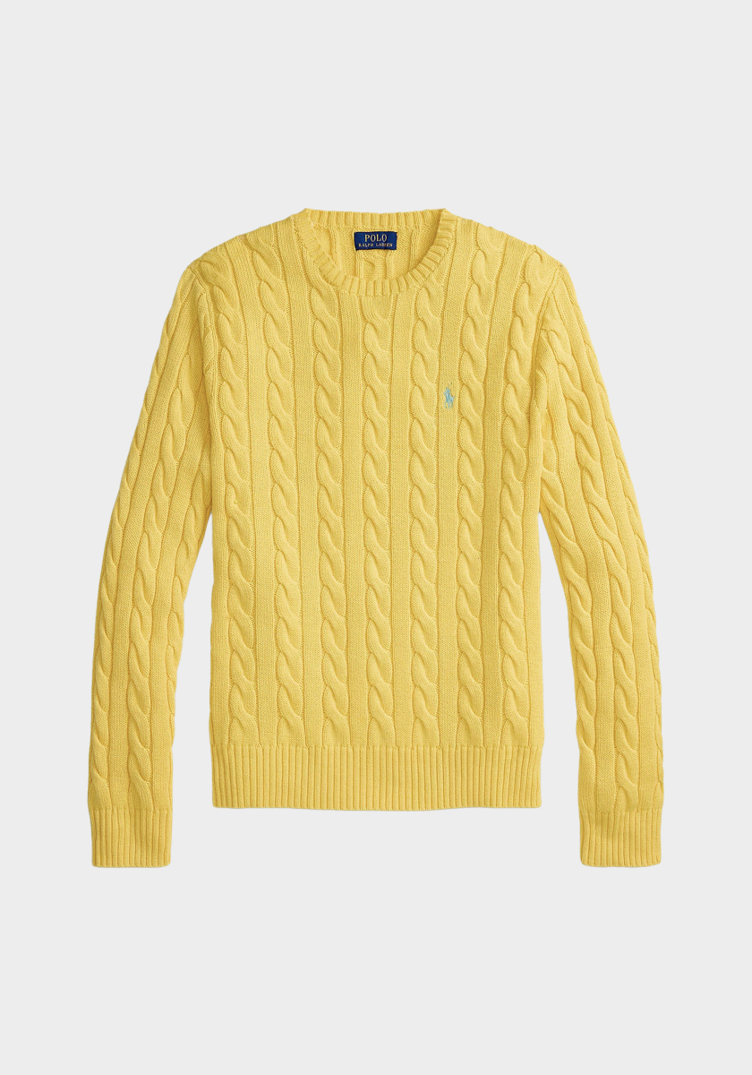 Camisola, €215, POLO RALPH LAUREN.