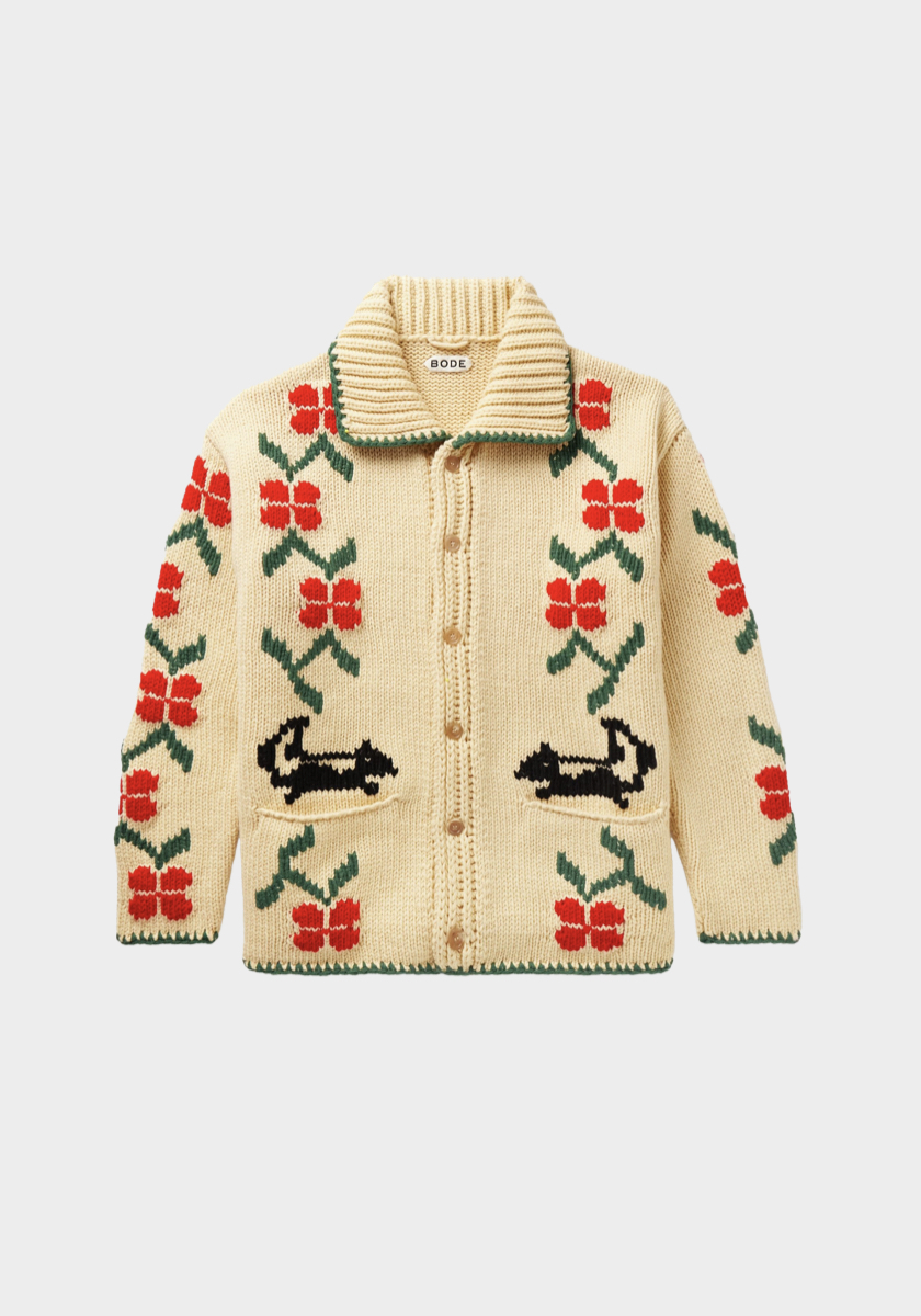 Cardigan Pirate Ship, €1.590, BODE, em Mrporter.com.