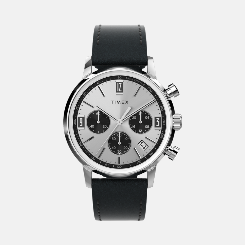 Relógio Marlin Chronograph Tachymeter, €199, Timex.