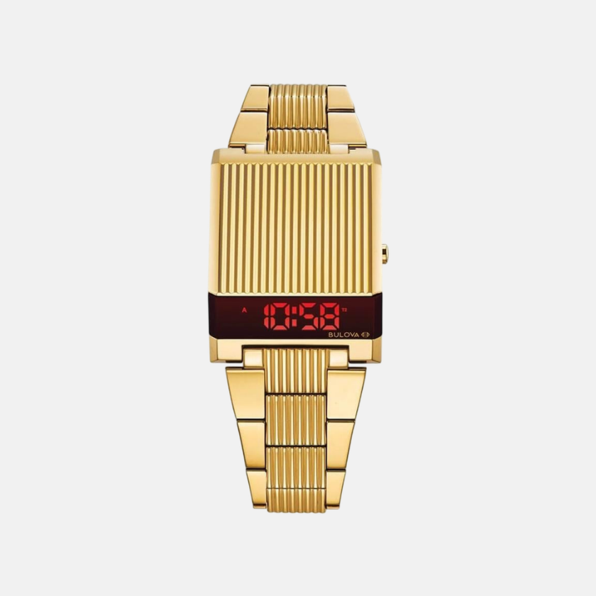 Relógio Computron, €279, Bulova, em chrono24.pt.